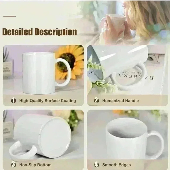 Back to school 11oz with Bamboo Lids and Stainless Steel Spoon For Coffee,Soup - Picture 6 of 6